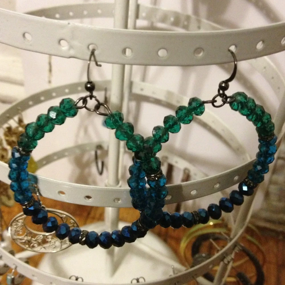 Blue Earrings